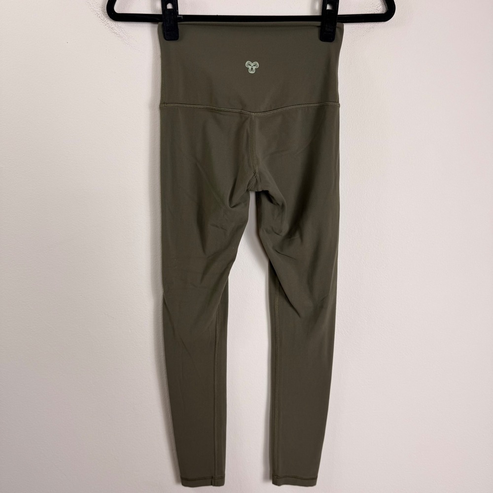 Aritzia TnaAction High Rise Leggings Olive Green XS Full Length Activewear